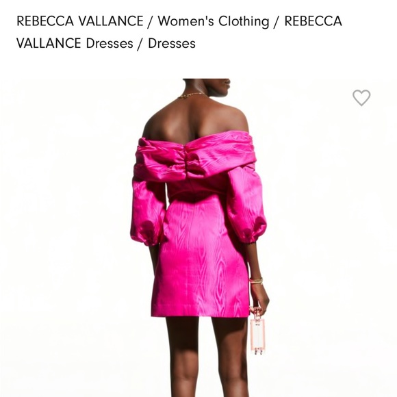 Hot pink formal dress - Picture 2 of 4